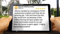 HVAC Contractor St Charles – Athena Air Conditioning & Heating  Marvelous 5 Star Review