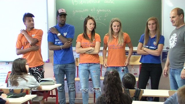 Le MHSC sur les bancs de l'école Georges Brassens !