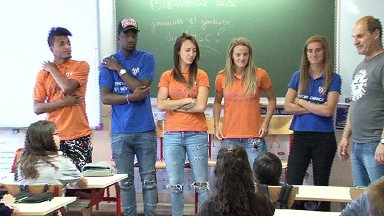 Le MHSC sur les bancs de l'école Georges Brassens !