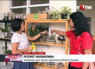 Terarium, Seni Menghias Tanaman dalam Aquarium Mini