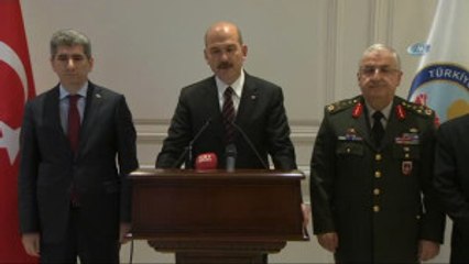 İçişleri Bakanı Süleyman Soylu: "Maalesef 12 Evladımız Hakkın Rahmetine Kavuşup Şehit Olmuşlardır"