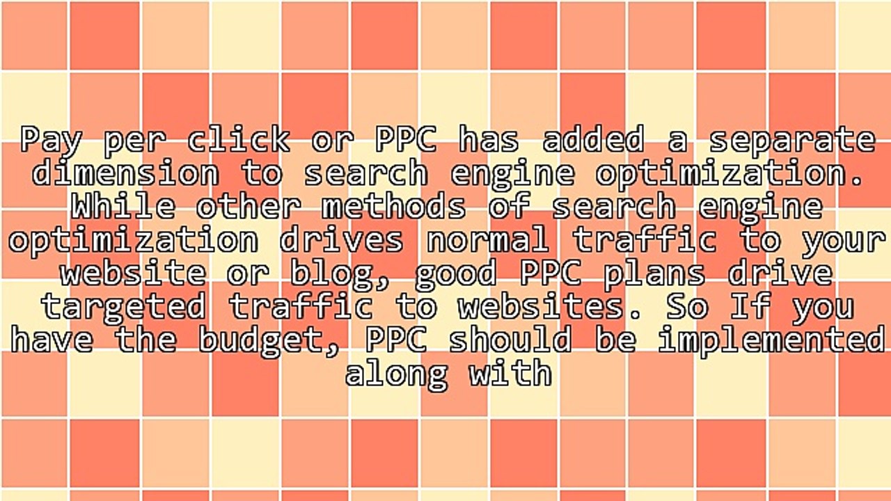Generate Targeted Traffic Through Good PPC Plans