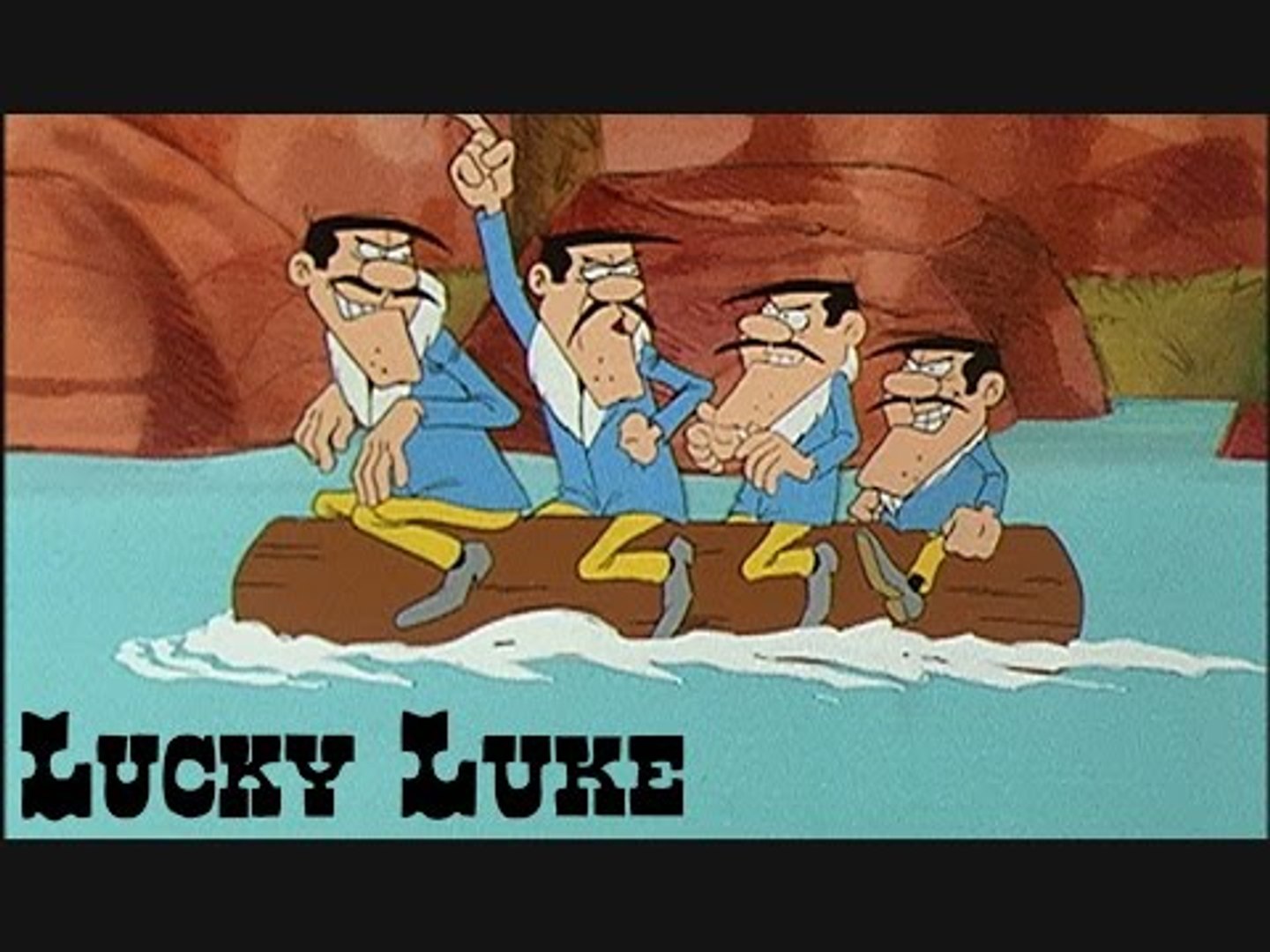 Série complète fèves épiphanie Lucky Luke dessin animé
