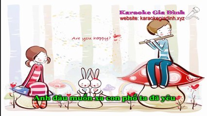 Chờ Anh Nhé Karaoke - Beat Chuẩn (Nguyễn Hoàng Dũng)