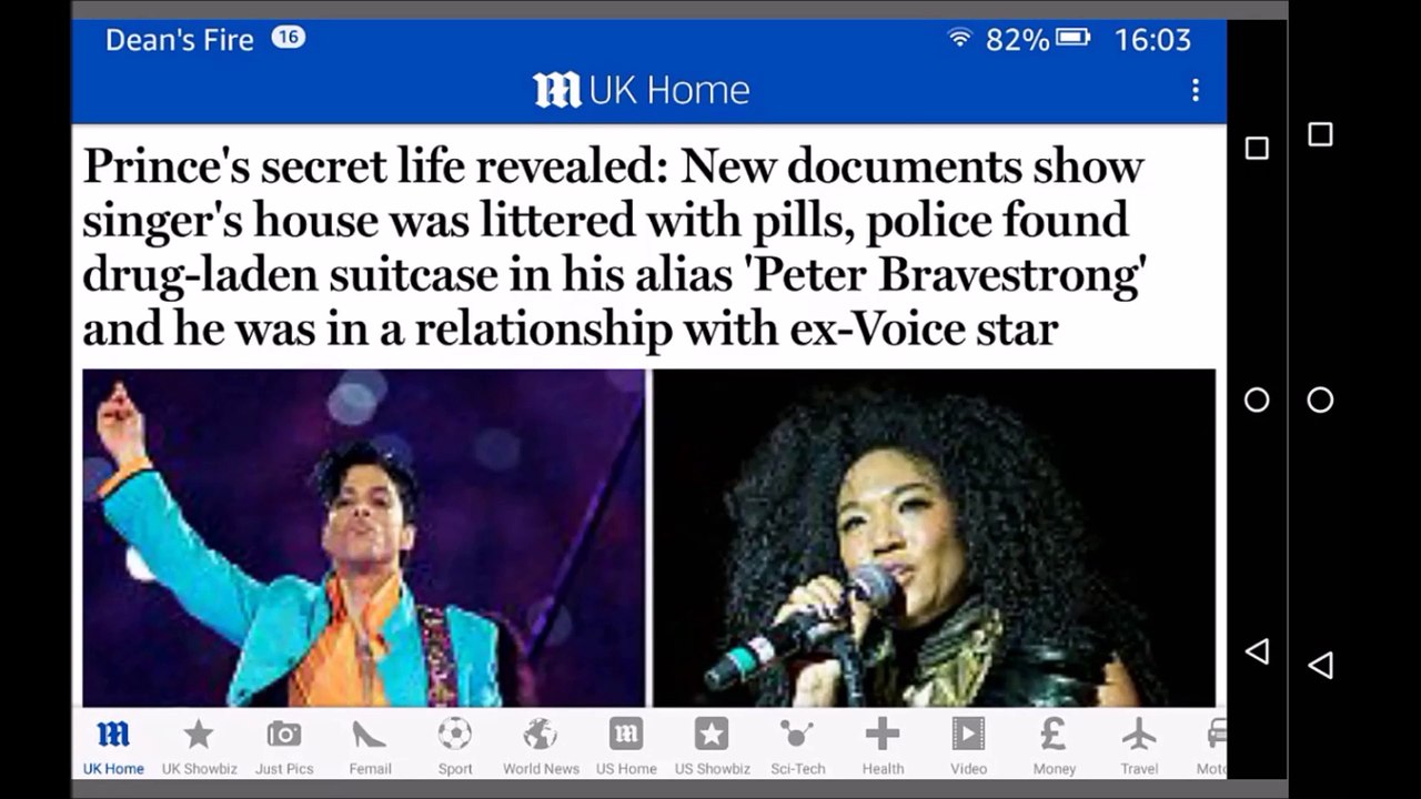 Daily Mail April 17 Headlines