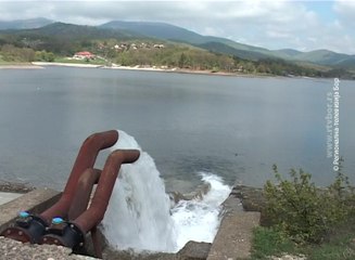 Počelo upumpavanje vode u Borsko jezero, 18. april 2017. (RTV Bor)