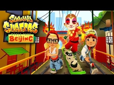 Subway Surfers: Beijing - Sony Xperia Z2 Gameplay