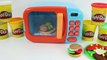 Just Like Home Microwave Oven Toy Play-Doh Kitchen Toy Cutting Food Cooking Playset Toy Videos