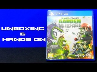 Unboxing & Hands On: Plants vs. Zombies: Garden Warfare (PS4)
