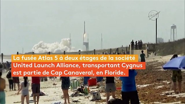 La Nasa offre des images à 360 degrés du lancement de la capsule Cygnus, qui approvisionne l'ISS