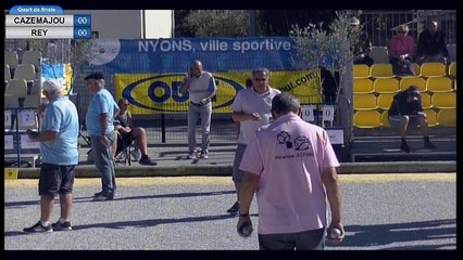 National vétérans de Nyons 2016 : Quart Cazemajou vs Rey