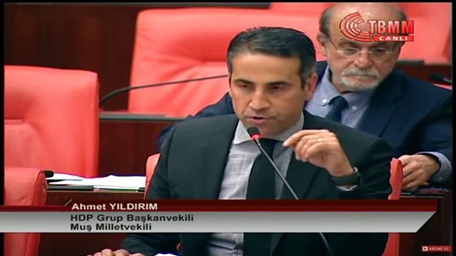 HDP MUŞ MİLLETVEKİLİ MECLİS BAŞKANINI YERİN DİBİNE SOKTU