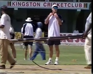 WORST PITCH OF ALL TIME   JAMAICA 1998 West Indies v England 1st test