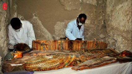 Huit momies découvertes dans une tombe de l'ère pharaonique