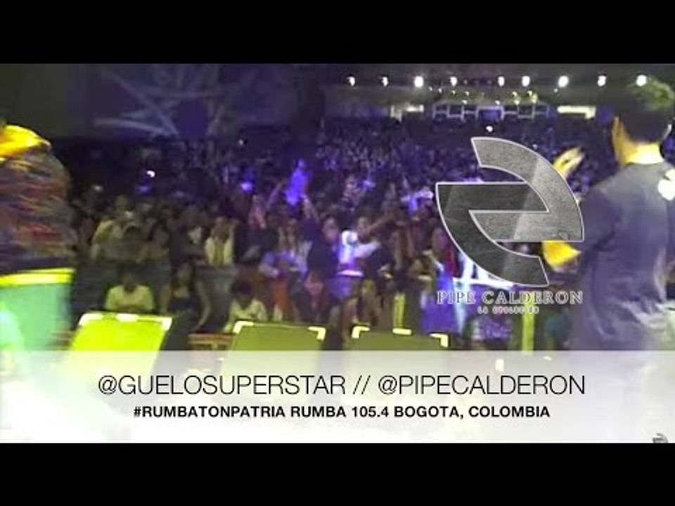 Pipe Calderón Feat. Guelo Star - Concierto Rumbatón (Amigas Celosas 2011) ®
