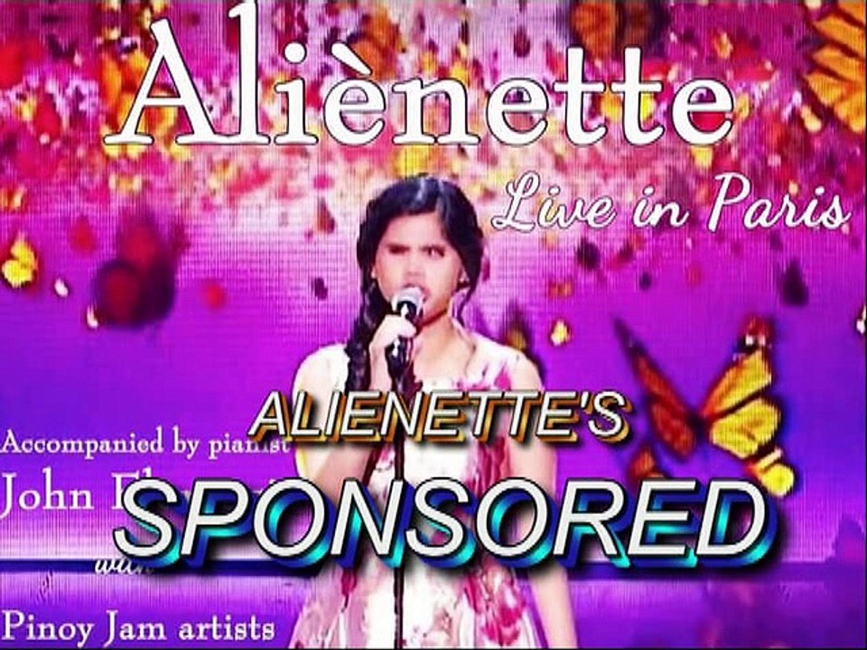 ALIENETTE'S  CONCERT SPONSORS