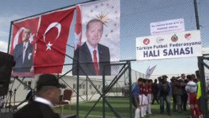 Tff'den Suriyeliler Için Futbol Sahası