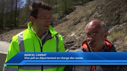 Effondrement dans le Queyras : vers la création d'une route de substitution