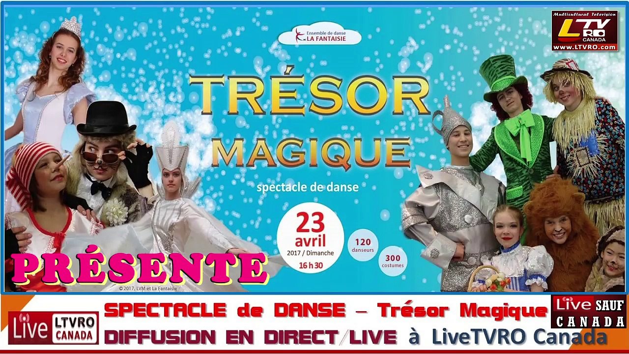 PUBLICITÉ | Spectacle de Danse – Trésor Magique