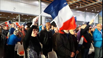 La Marseillaise au meeting de Fillon à Lille