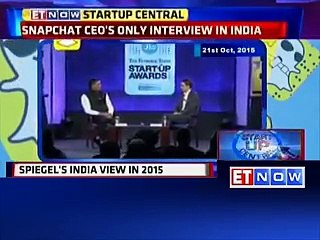 Snapshat k malik ny India ko ragar dala