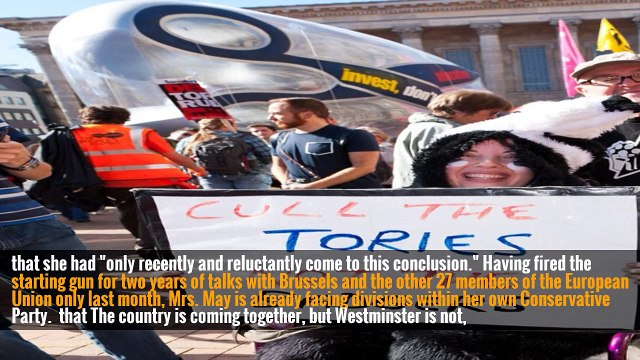 Theresa May Calls General Election in U.K., Seeking Stronger ‘Brexit’ Mandate