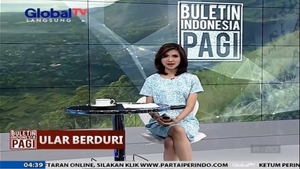 Seekor Ular Memiliki Duri di Tubuhnya