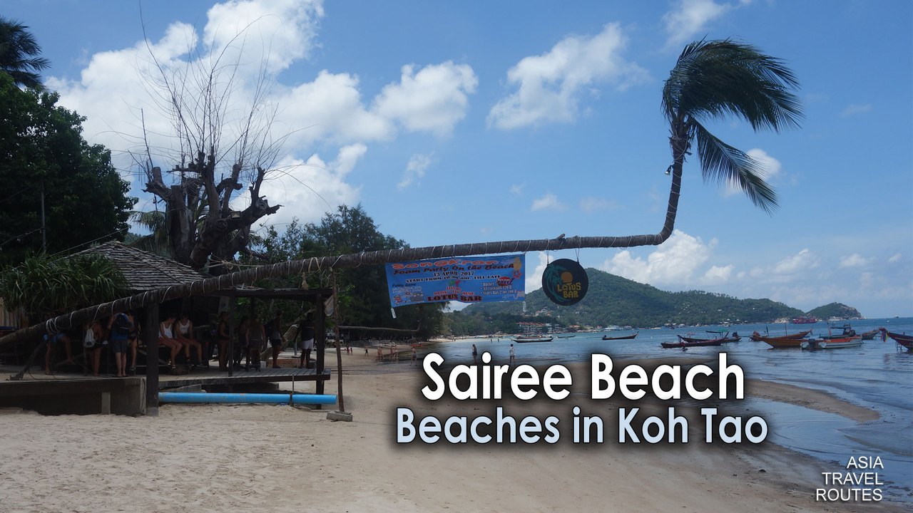 Sairee Beach in Koh Tao