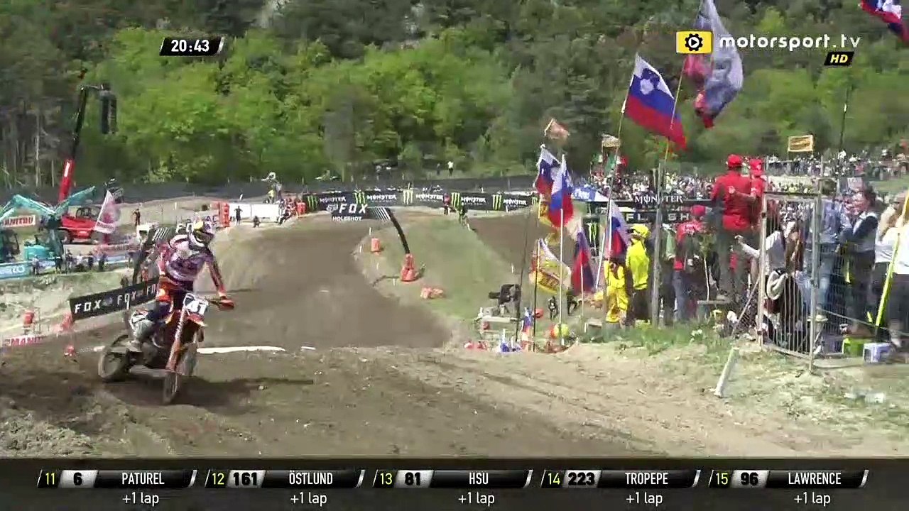 2017 MXGP ИТАЛИЯ - ТРЕНТИНО, ЭТАП 5 MX2 ГОНКА 1