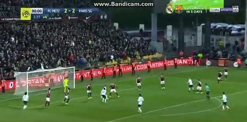 Blaise Matuidi Winning Goal HD - Metz 2-3 PSG - 18.04.2017 HD