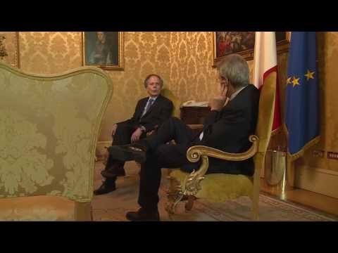 Roma - Il Presidente Gentiloni incontra Moavero Milanesi (13.04.17)