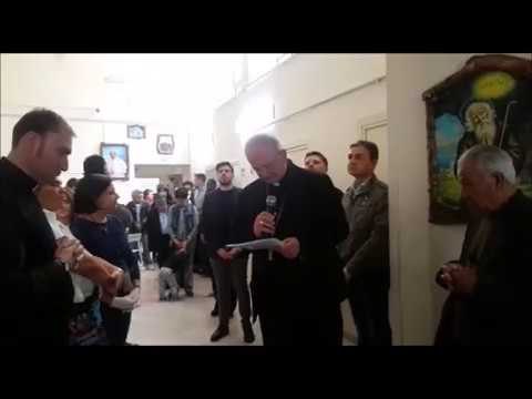 Aversa (CE) - Pasqua, pranzo solidale della Caritas con la benedizione del vescovo (18.04.17)