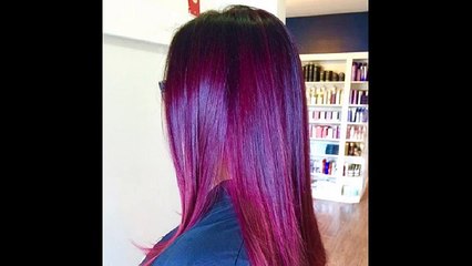 35 Fascinating Ideas for Burgundy Ombre Hair Appetizing Vibrant Hair