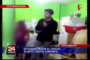 Santa Beatriz: familiares de joven que murió en atropello exigen justicia
