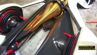 Jim Hall's Futuristic Concept Vehicle Chaparral at SEMA Show in Las Vegas