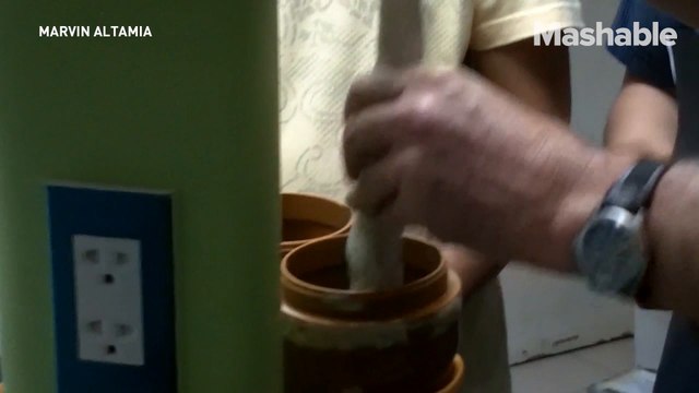 Scientists discovered a rare giant black worm monster in the Philippines