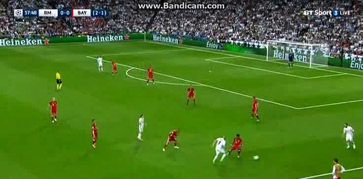 Toni Kroos Super Chance HD - Real Madrid Vs Bayern Munich - 18.04.2017 HD