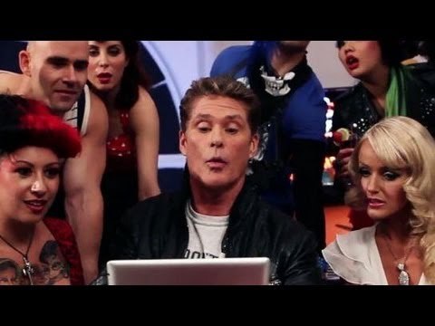 Burnout Crash iPad : David Hasselhoff