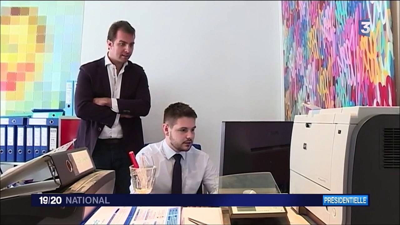 France 3 JT 19-20 Presidentielle 2017 l'enjeu d'Internet pour les candidats