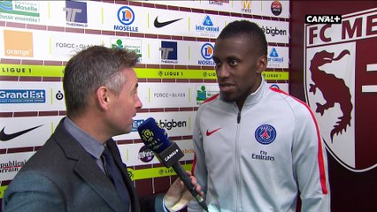 La réaction de Blaise Matuidi après Metz / PSG