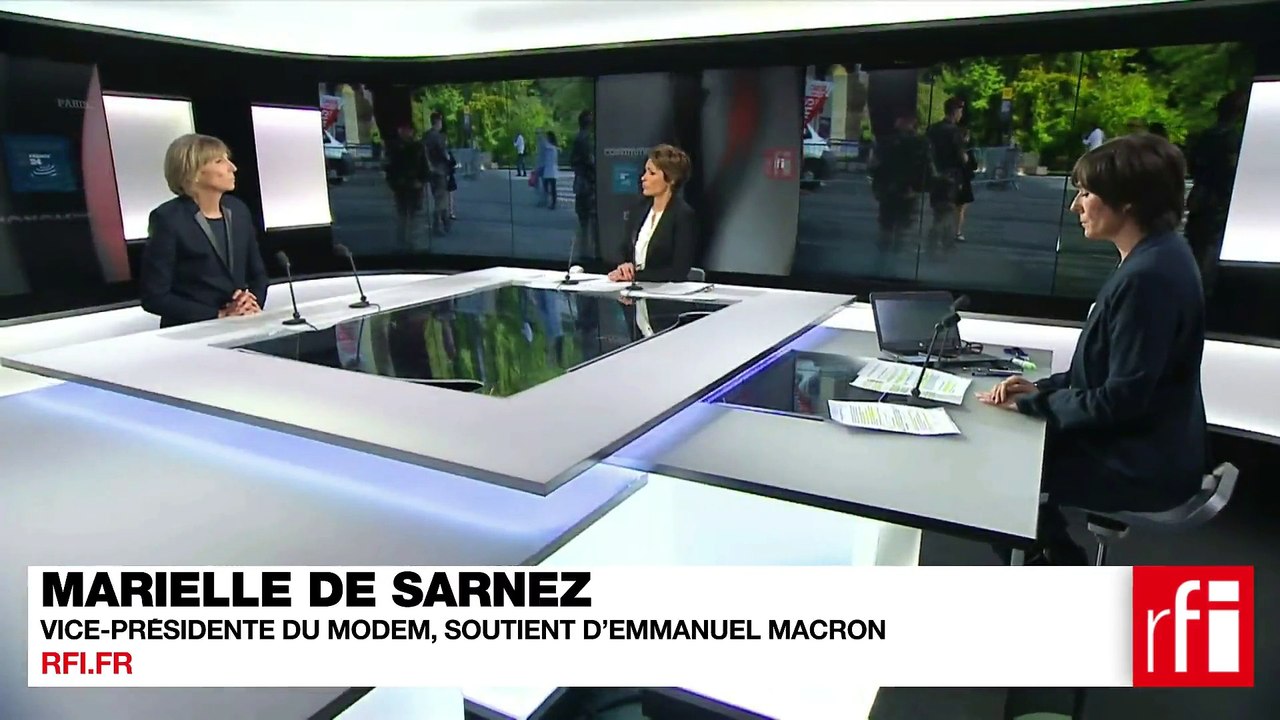 Marielle de Sarnez, vice-présidente du MoDem, députée européenne, soutien d’Emmanuel Macron