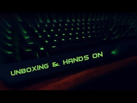 Unboxing & Hands On: Razer BlackWidow Ultimate Stealth Edition 2014