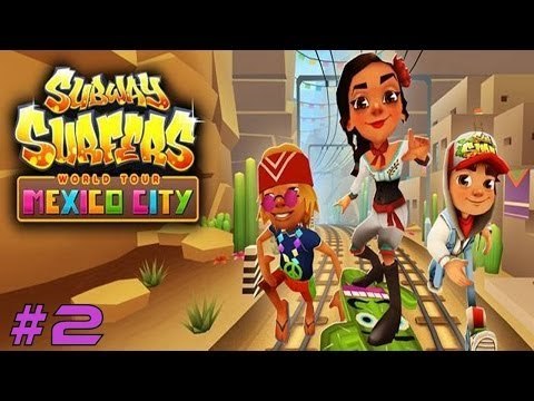 Subway Surfers: Mexico City - Samsung Galaxy S3 Gameplay #2