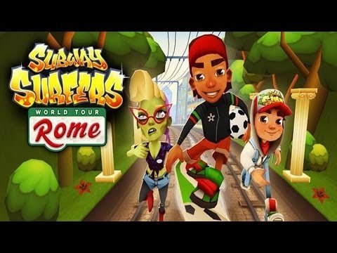 Subway Surfers: Rome - Samsung Galaxy S3 Gameplay