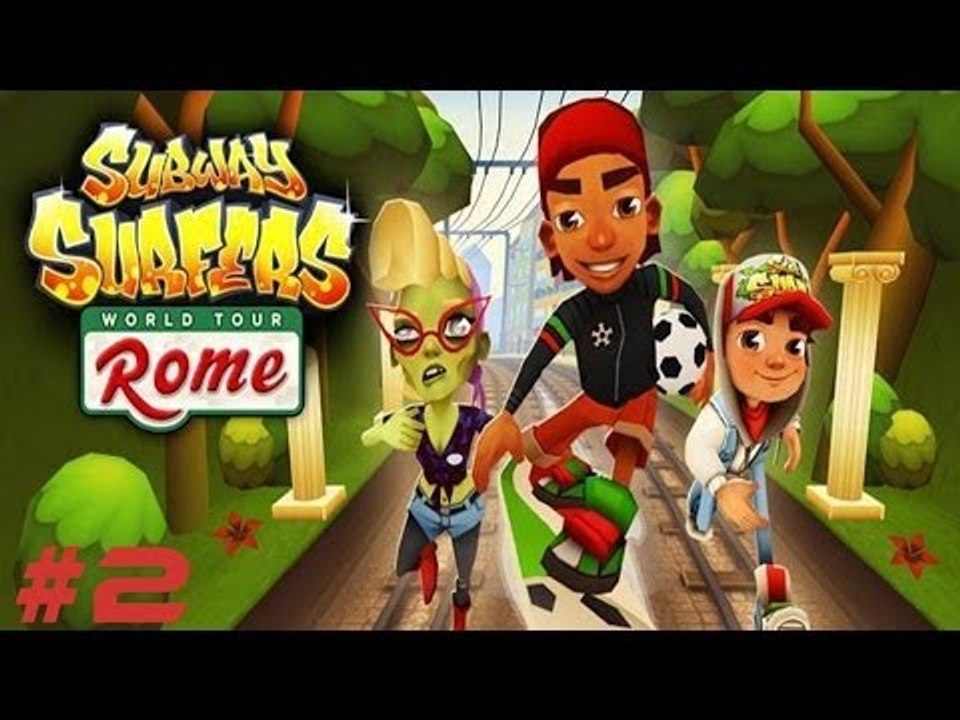 Subway Surfers: Rome - Samsung Galaxy S3 Gameplay #2