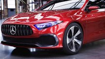 Le Mercedes-Benz Concept A Sedan préfigure une berline premium compacte