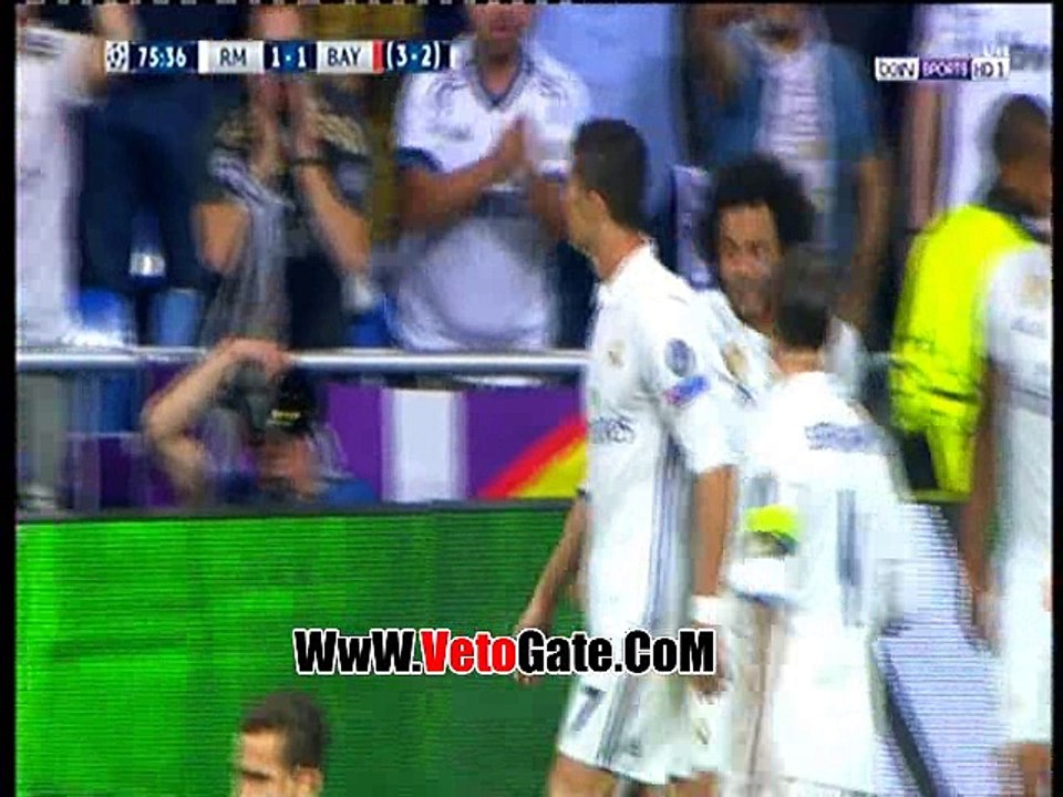 "كريستيانو رونالدو" يتعادل بالهدف الاول لـ ريال مدريد فى بايرن ميونخ