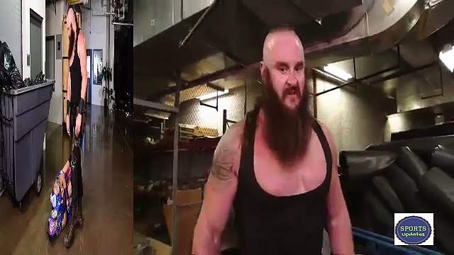 Braun Strowman lays waste to Team Red Superstars- Raw, April 17, 2017