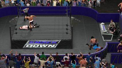 WWE 2K17 fatal 4way