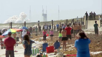 Orbital ATK OA-7 Lifts off for ISS - HD
